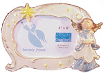 91141 4" X 6" Porcelain Angel Frame