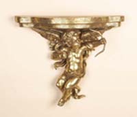 97566 Poly/Angel Wall Sconce Gold $27.50