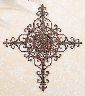 72312 25" Metal Cross