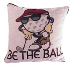 TLBTBY 14" X 14" TAPESTRY GOLF PILLOW