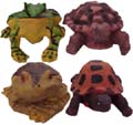 Z226656  2 1/2" Resin Frogs & Turtles  **Dozen**