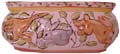 32804  Oval Rabbit & Goose Planter