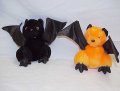 28-6188  Asstorted Black and Orange Bats **Price Per Doz**