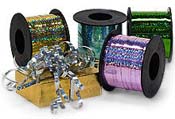 H100 3/16" Holographic Curling Ribbon  **250 Yard Rolls**