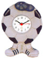 SCS1  4" Resin Soccer Alarm Clock