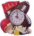 35065  4" Football Clock