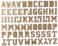 5GL  1/2" Petite Glitter Letter Assortment Sheets