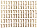 5GNR  1/2" Petite Glitter Number Sheets  **Price Per Sheet**
