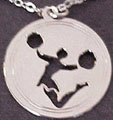 8707NK  Cheerleader Necklace