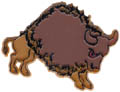 AM3015  1 1/2"  Buffalo Pick  **Pkg of 24**