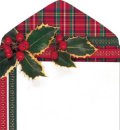 DQ2134    Holiday Plaid     **Price Per 500**