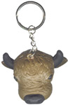 FH048 Buffalo Head  Key Chain **Doz**