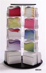 UD0304 Acrylic Chalet Card Rack