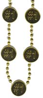 TS241  66" Football & Coin Garland **Dozen**