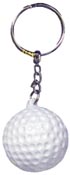MA1225  1" Golf Ball Keychain (priced per dozen)