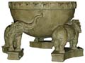 5227  7.75" Elephant Bowl