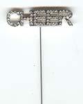 7517  3" Homecoming Cheerleader Jewel Pick**Pkg/5**