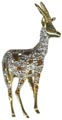 GB810  Rhinestone Antelope Pin
