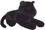 ST6161 Black Plush Panther, 28" **SPECIAL**