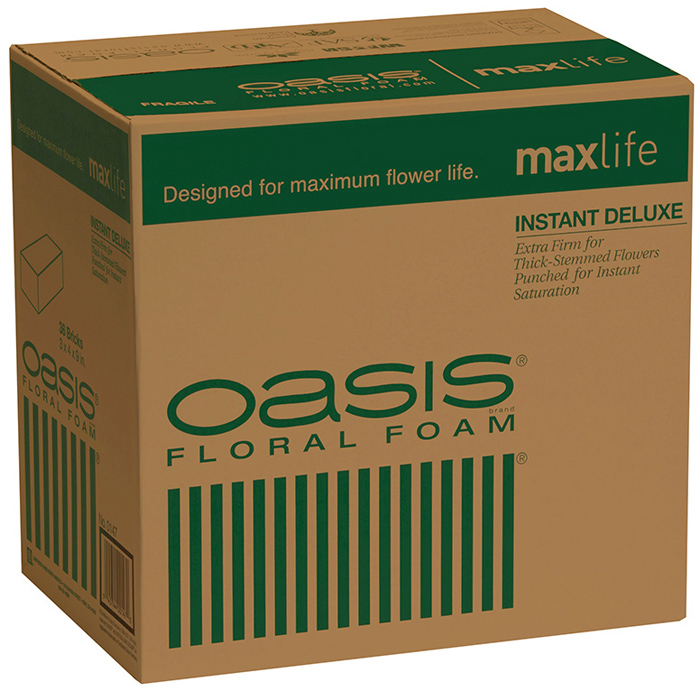 1000140 Oasis Instant Deluxe Floral Foam Maxlife