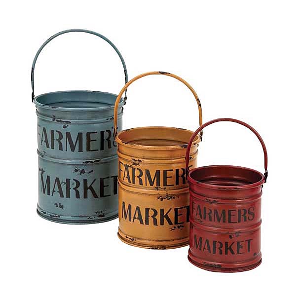 54429 Metal Farmer Market Baskets