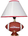 604FT  10" W x 12" T  Ceramic Football Lamp