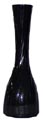 DL27 9" Black Rose Bud vase  **Case of 36**